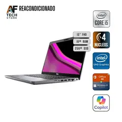 DELL - Notebook 5410 I5 10th 16GB 256GB - Win11+Office - Reacondicionado Profesional