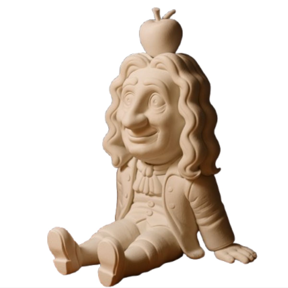 GENERICO - Figura Decoración de Isaac Newton sentado