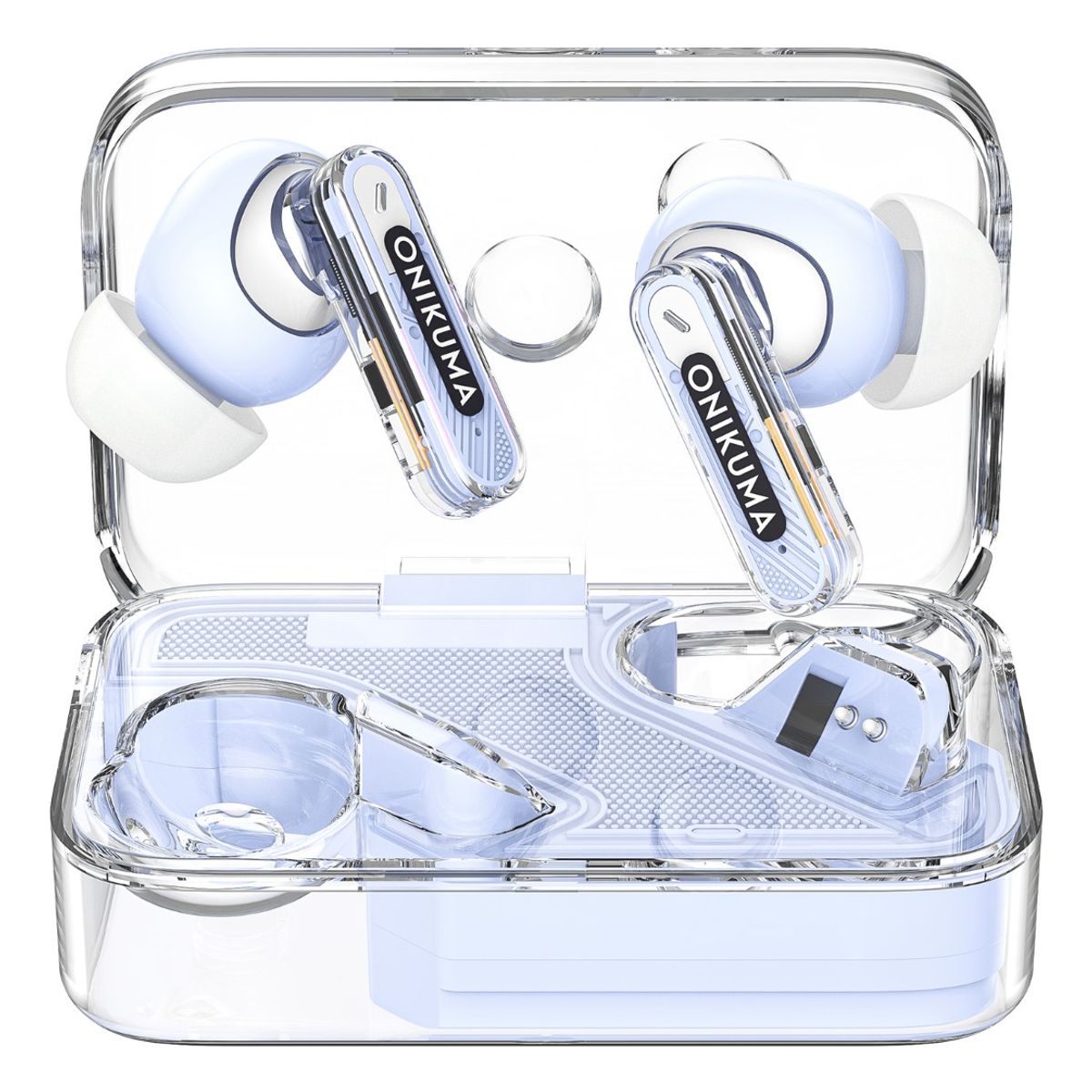 ONIKUMA - Auriculares Bluetooth Onikuma T5 Tws Reducción d Ruido Purpl