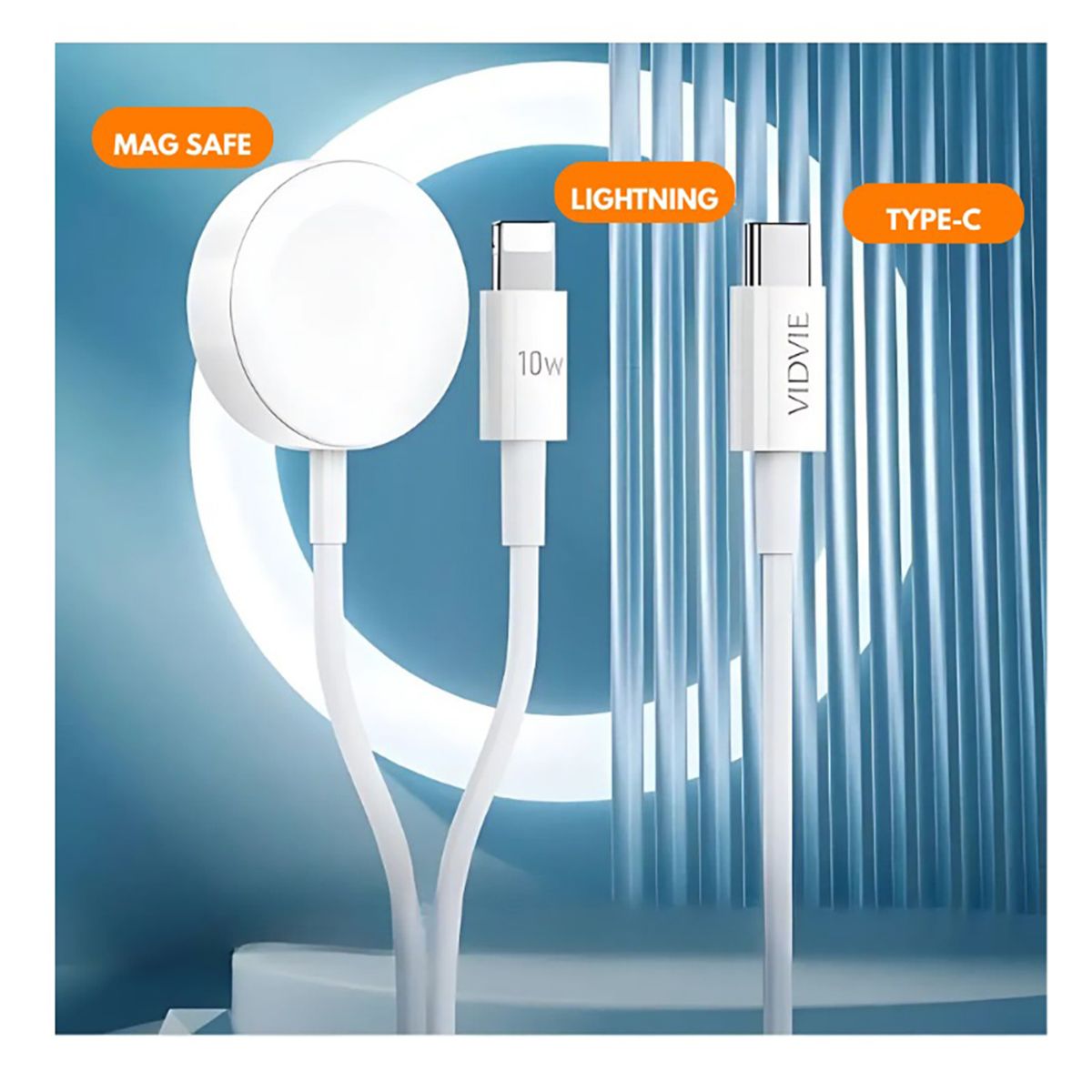 BELKRA - Cable Carga Para iPhone Y Apple Watch Entrada Usb-c