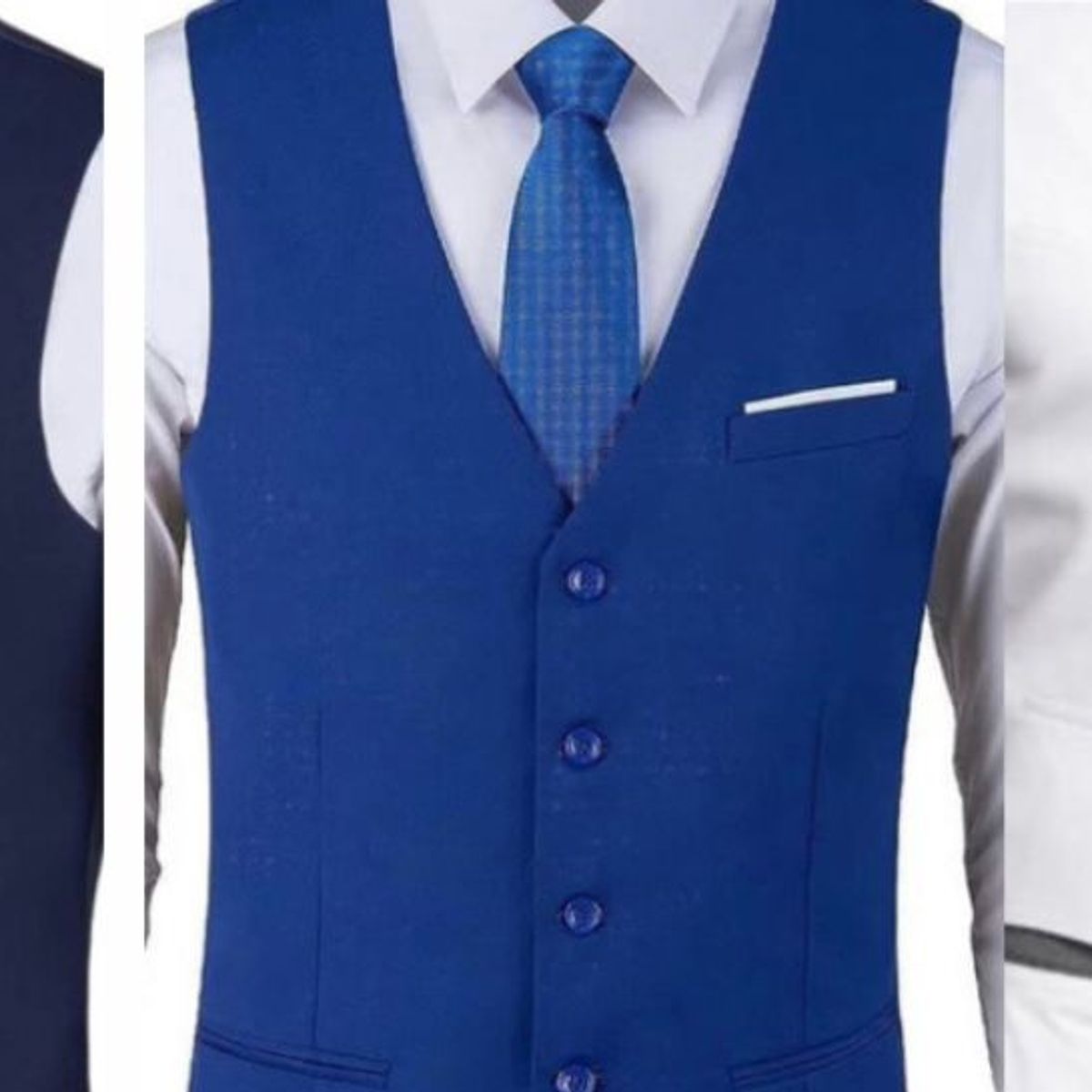 XPRESS RECHARGE - Chaleco Formal para Hombre Gilette Clásico y ajustable de Vestir Elegante