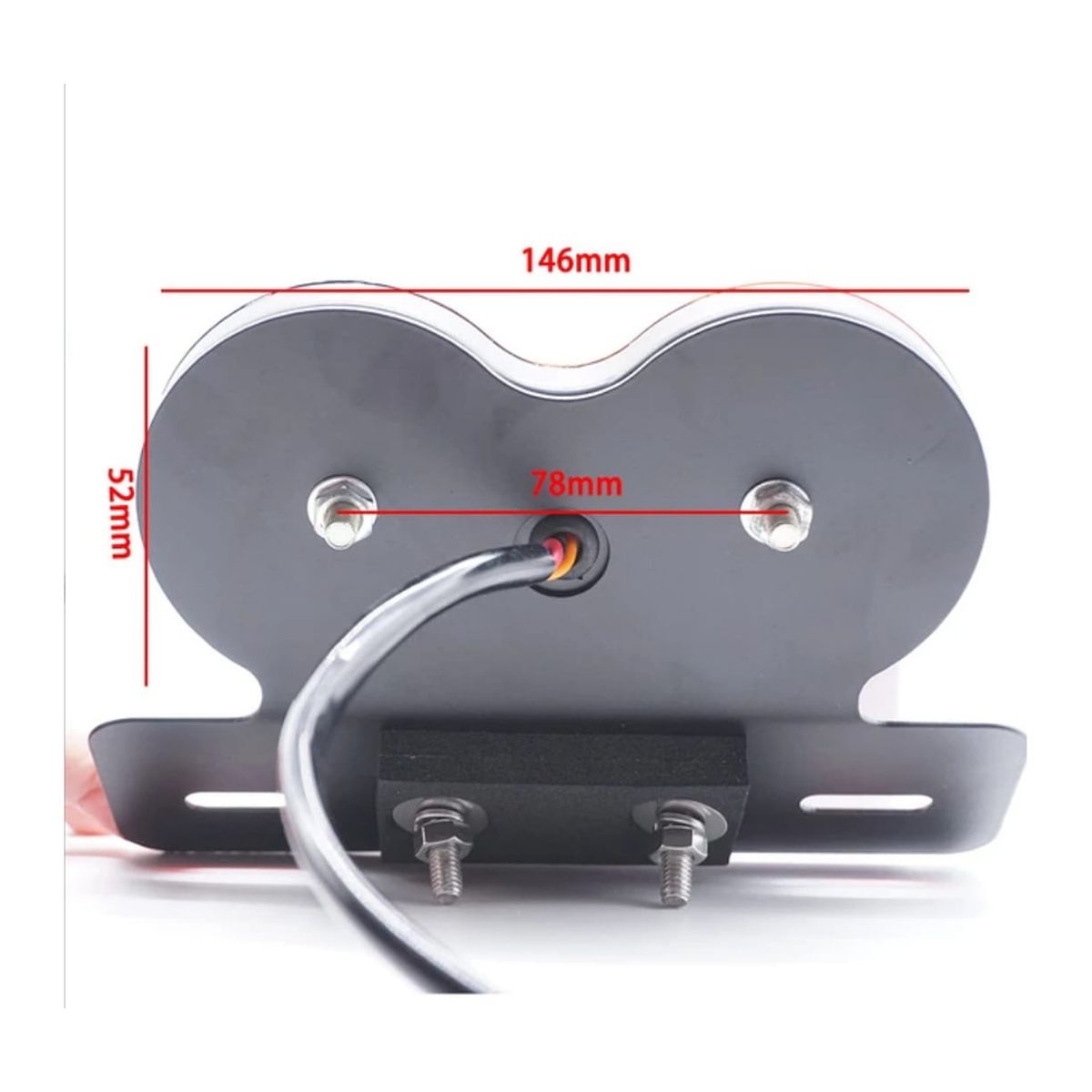 GENERICO - Foco trasero LED para motos