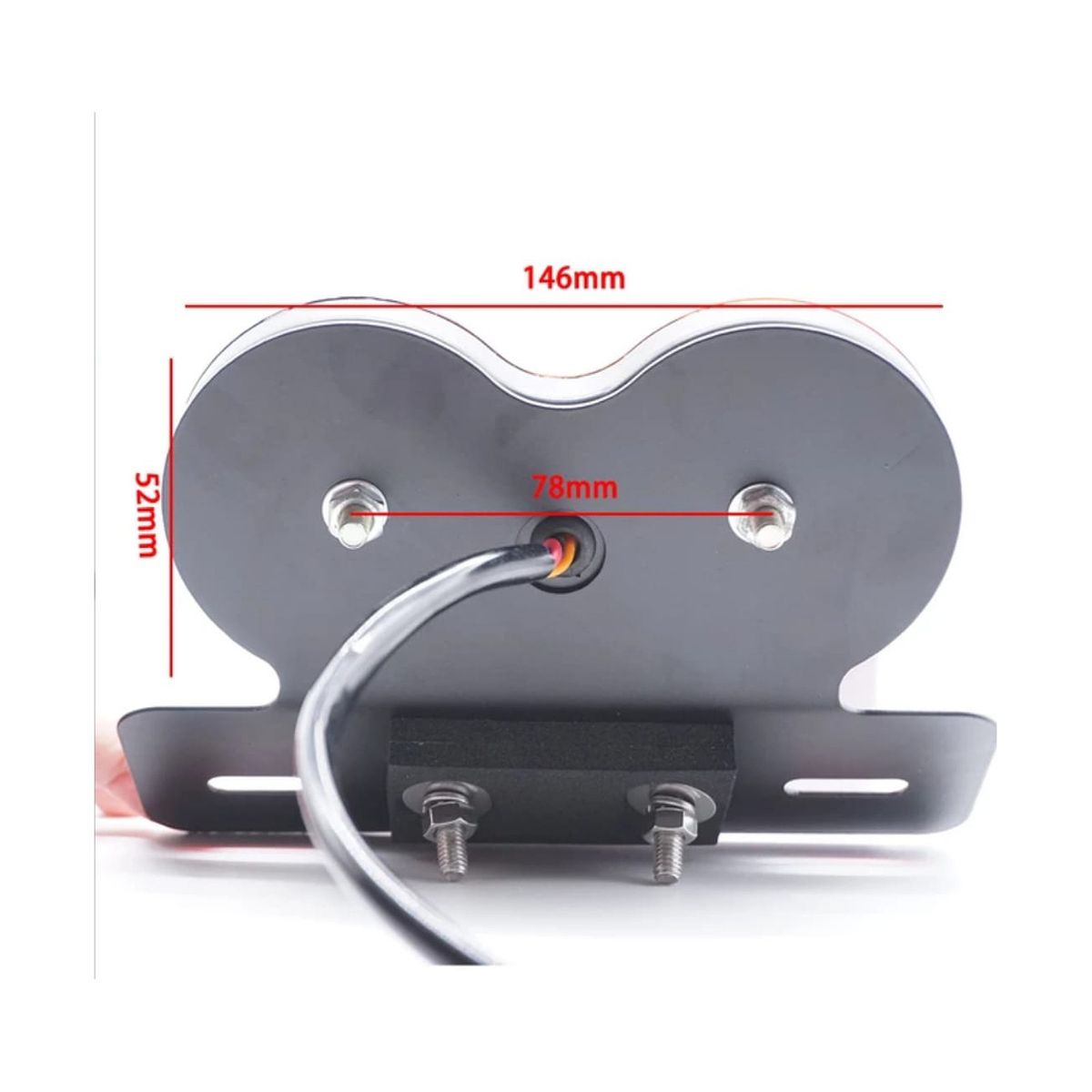 GENERICO - Foco trasero LED para motos