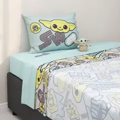 MASHINI - Juego Sábanas Star Wars 1,5 Plazas