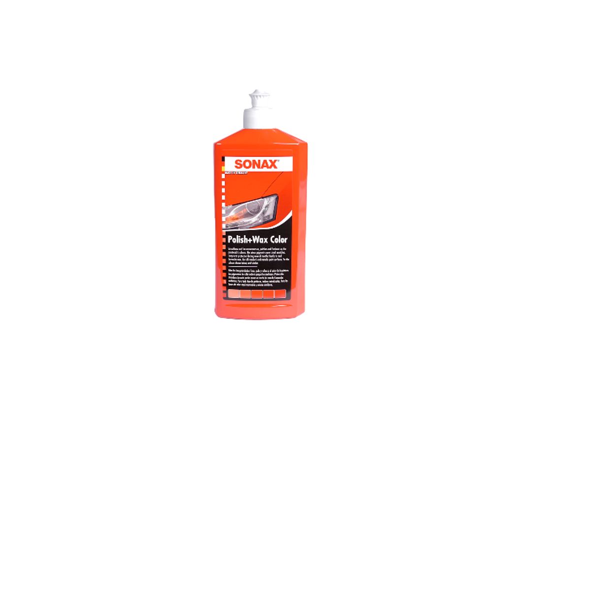 SONAX - Abrillantador Cera Sonax Polish & Wax Color Rojo 500ml