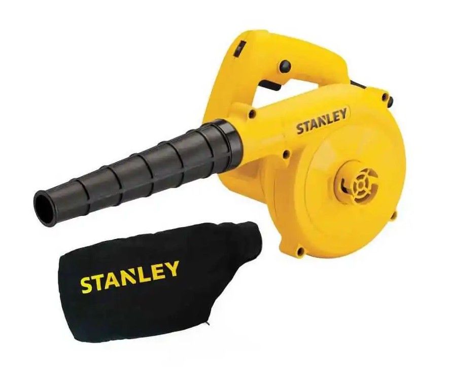 STANLEY Soplador Aspirador 600W 2 en 1 con Bolsa Recolectora