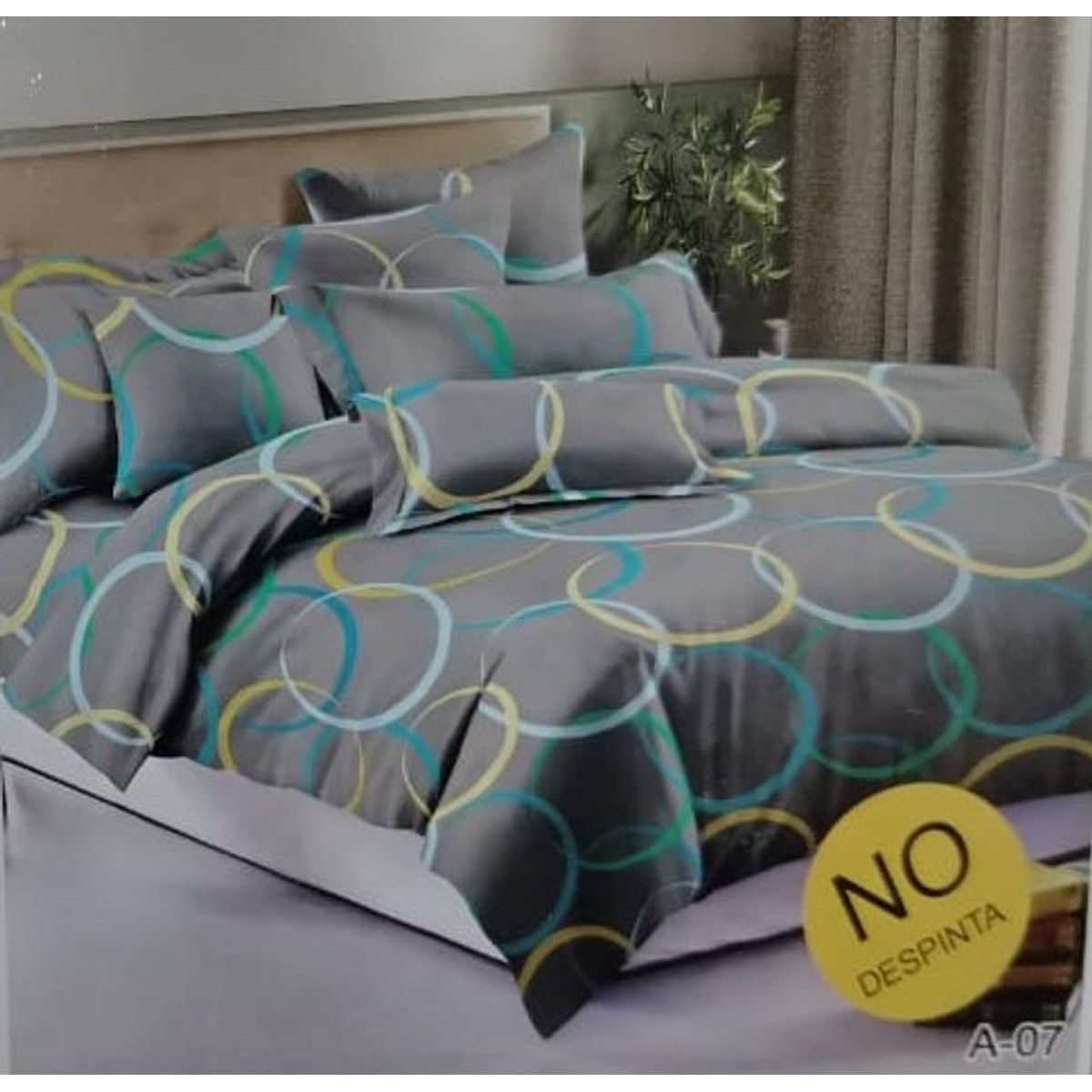 GENERICO - JUEGO DE SABANAS 100% ALGODON  SUAVES Y CÁLIDAS