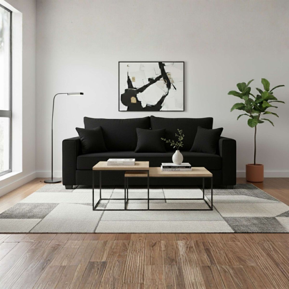 CONSTRUCSOFA - SOFA 3 CUERPOS AURELIA TELA