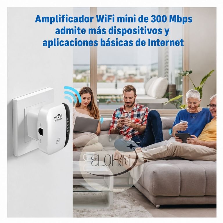 MOVI Amplificador Wifi- Conexión Estable y Veloz para toda tu Casa