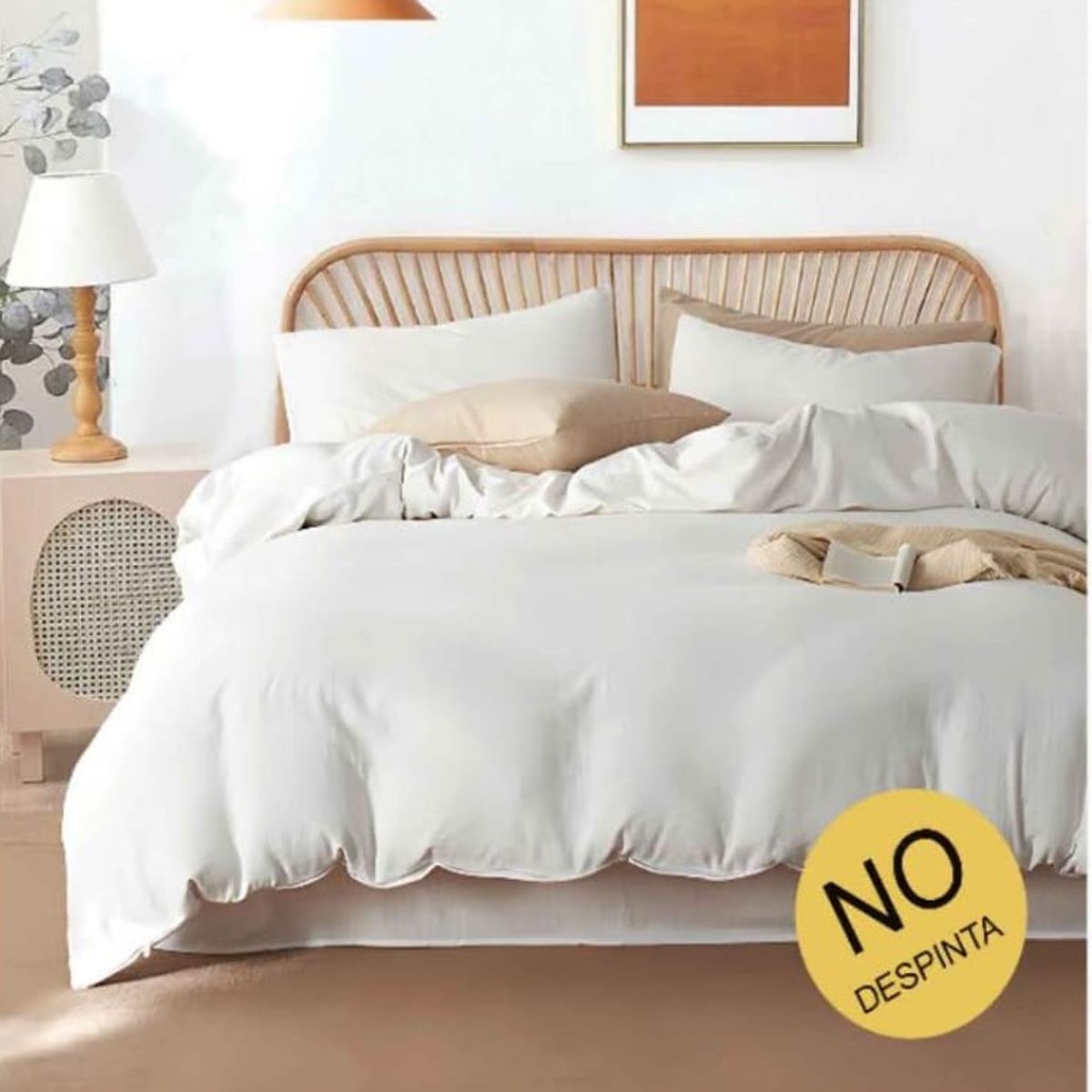 GENERICO - JUEGO DE SABANAS 100% ALGODON  SUAVES Y CÁLIDAS