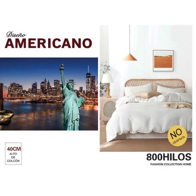 Imagen 2 del producto JUEGO DE SABANAS 100% ALGODON SUAVES Y CÁLIDAS