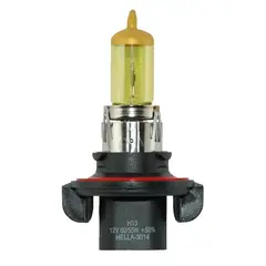 GENERICO - Ampolleta Halogena H13 12v 6055w Amarillo Par 2 Unidades