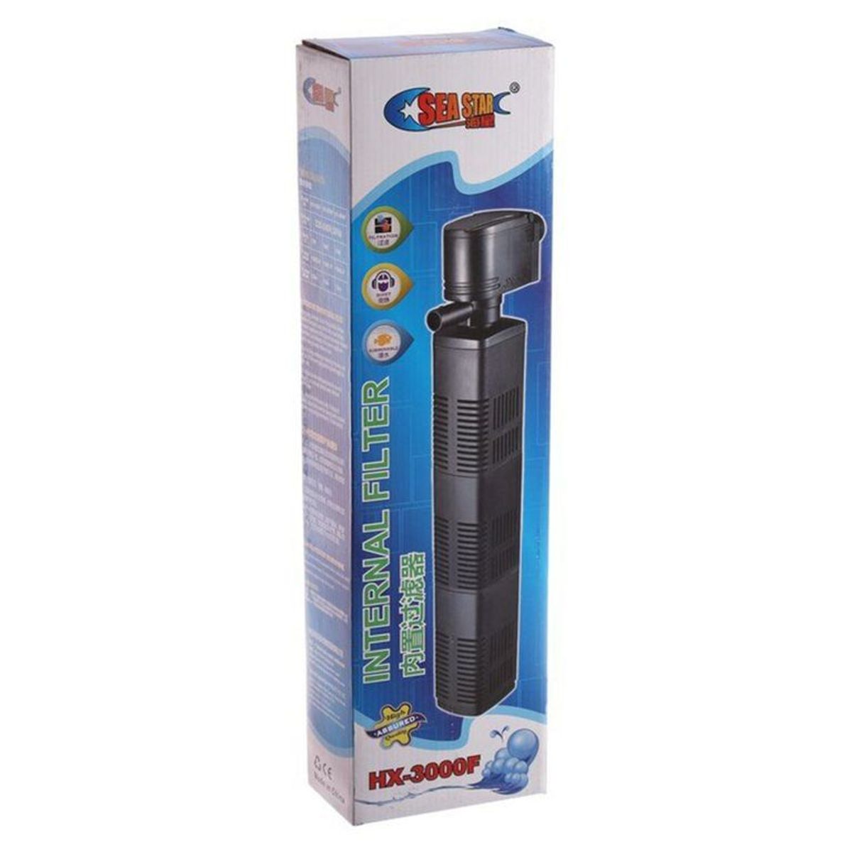 GENERICO - Bomba Filtro Aireador Acuario Pecera 1800lh 25w Hx-3000f