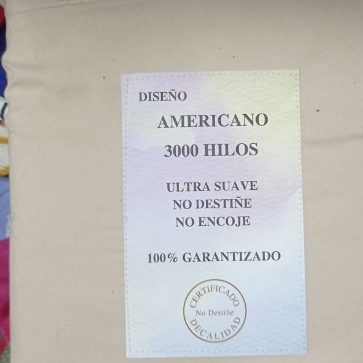 GENERICO - JUEGO DE SABANAS 100% ALGODON  SUAVES Y CÁLIDAS