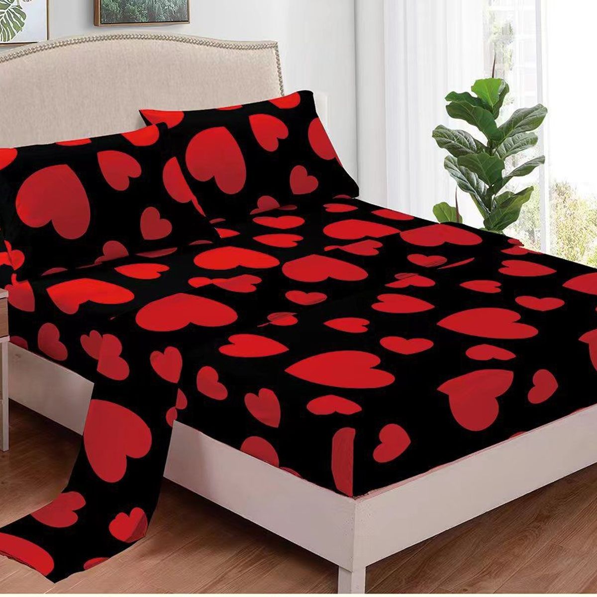 GENERICO - JUEGO DE SABANAS 100% ALGODON  SUAVES Y CÁLIDAS