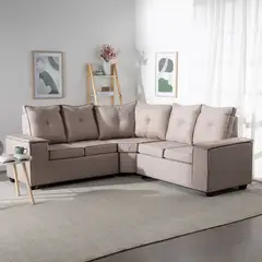 MEXX MUEBLES - Seccional Sofá Hamburgo 5 Cuerpos