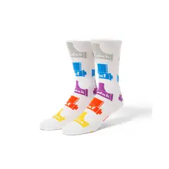 HUF - CALCETINES X KODAK CREW WHITE OS