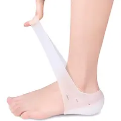 KUANGYE - Gel Aumenta Para Hombre Y Mujer Heel Insoles Talonera De Altura Invisible Unisex 38-42 Transparente