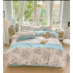 GENERICO - JUEGO DE SABANAS 100% ALGODON SUAVES Y CÁLIDAS