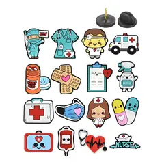 KUANGYE - Pack 16 Broches Pines Estudiantes Salud Medicina Enfermeria Salud Varios