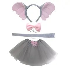 ATURE - Set Disfraces De Accesorios Animales Para Niños Halloween Fiestas 3-8 Años