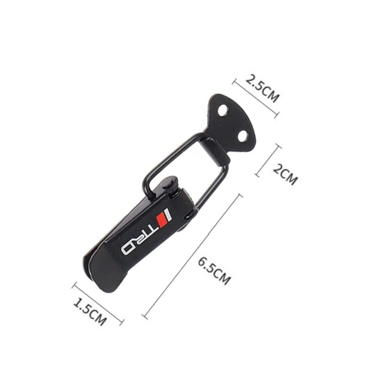 ATURE - 2u Broche Sujetador Metálico De Parachoques Tuning Universal