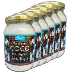 BIOV - Pack x 6 Aceite De Coco 500ml