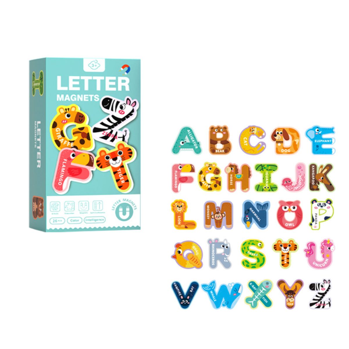 ATURE - Imánes Para Refri Juguetes De Aprendizaje Temprano Niños