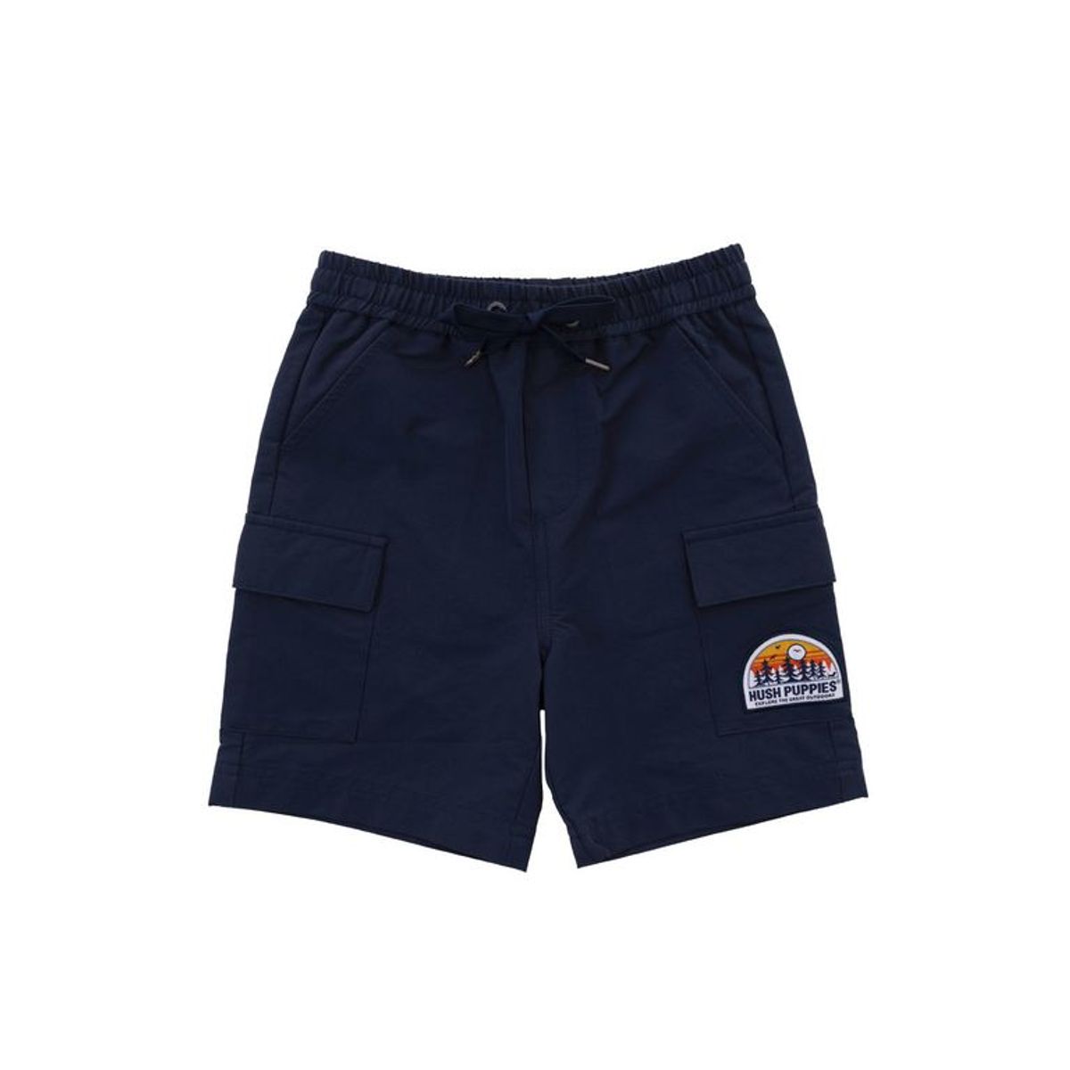 HUSH PUPPIES - Short Niño Cerro Navy HUSH PUPPIES