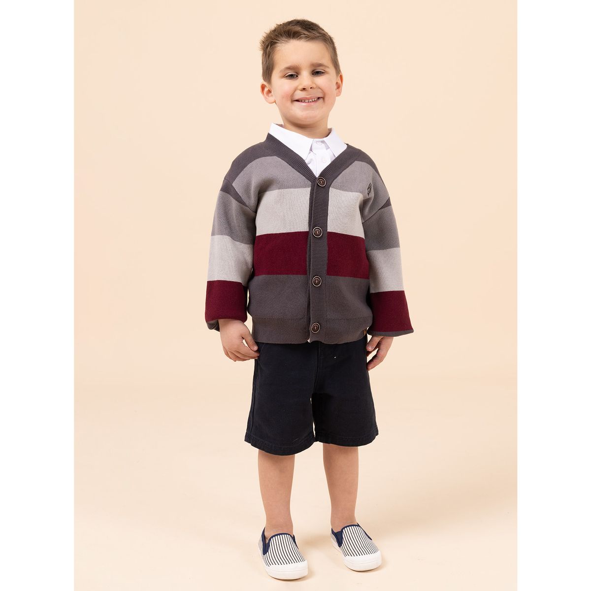 HUSH PUPPIES - Chaleco Niño Cantembury Gris HUSH PUPPIES