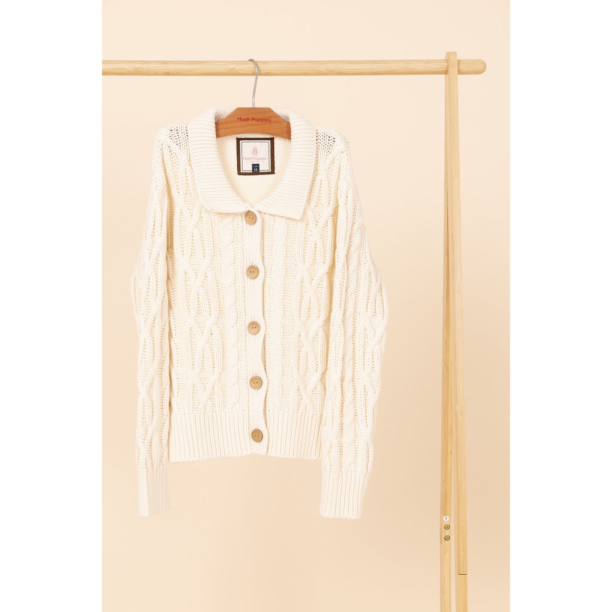 HUSH PUPPIES - Chaleco Niña Gioia Blanco HUSH PUPPIES