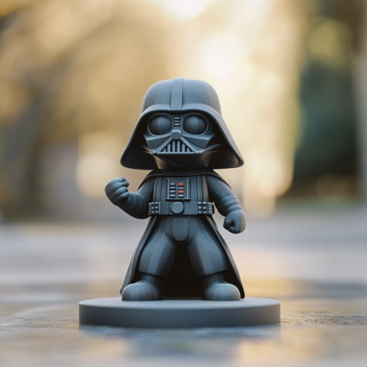 GENERICO - Mini Figura Decorativa de Darth Vader
