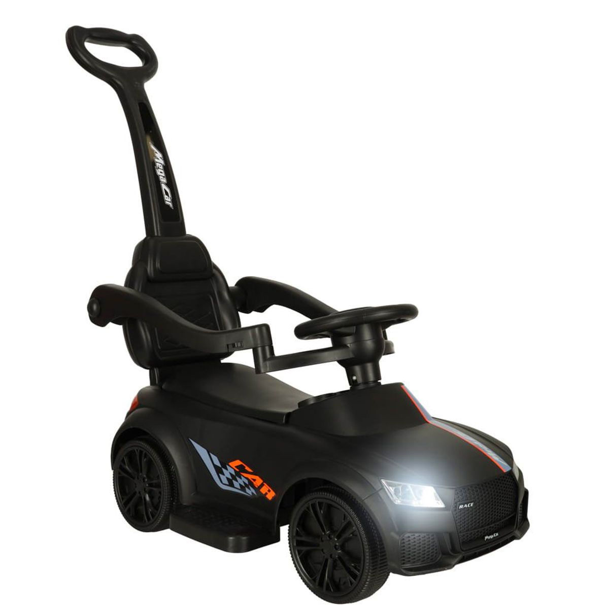 MUNDO ONLINE - Auto Correpasillos Mango Direccional Luces Y Sonido