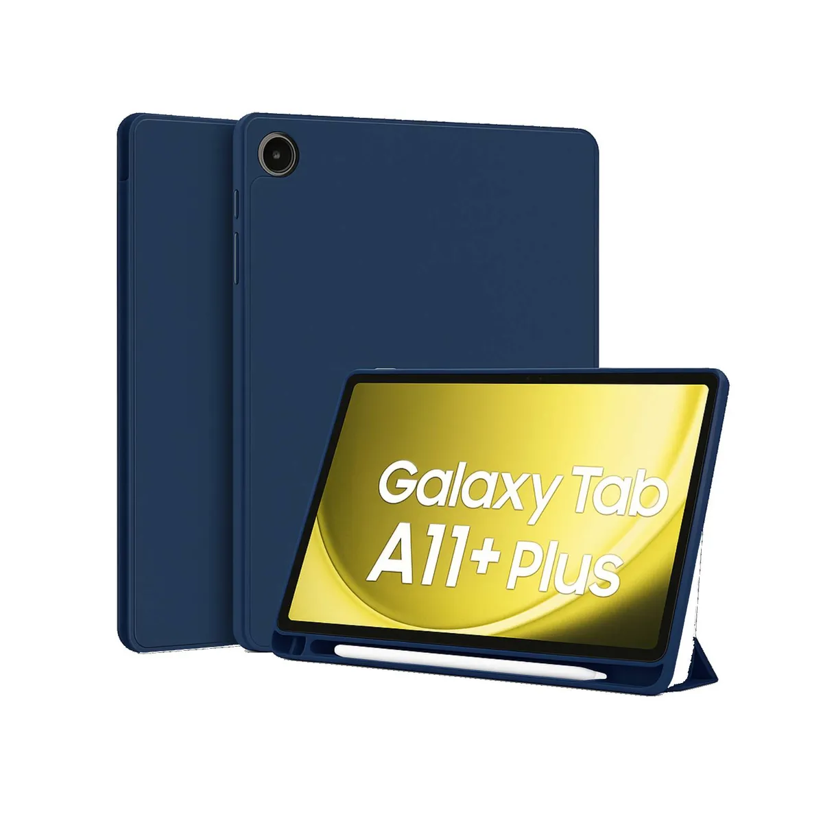 JOIGO - Funda Smart Cover Para Samsung Galaxy A11+ Plus Azul