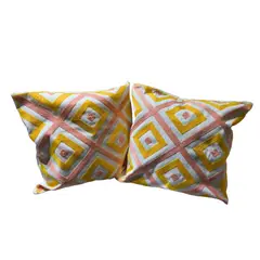 GENERICO - 2 Fundas De Cojín Decorativo