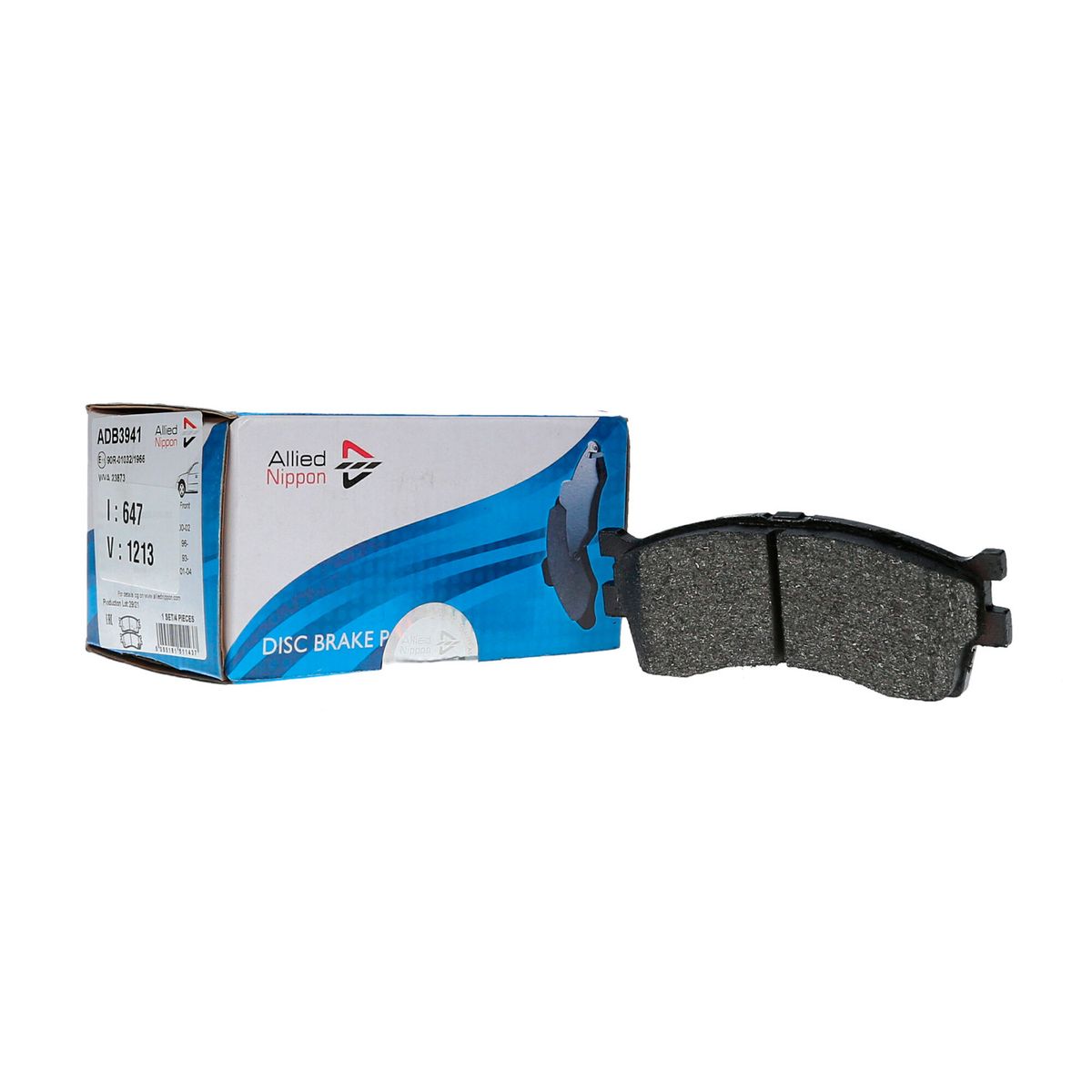 ALLIED NIPPON - Pastillas De Freno Delantera P/Kia Carens  99/02