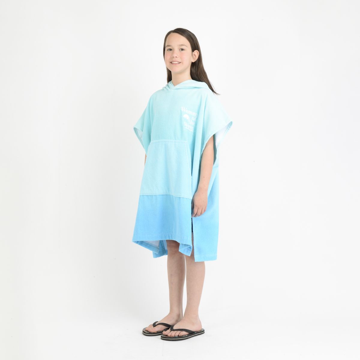 O'NEILL - PONCHO TOALLA WOW GIRL  AZUL TURQUESA / AGUA