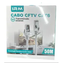 GENERICO - Cable Internet Rj45 Cftv Cat Cable De Red 50 Metros