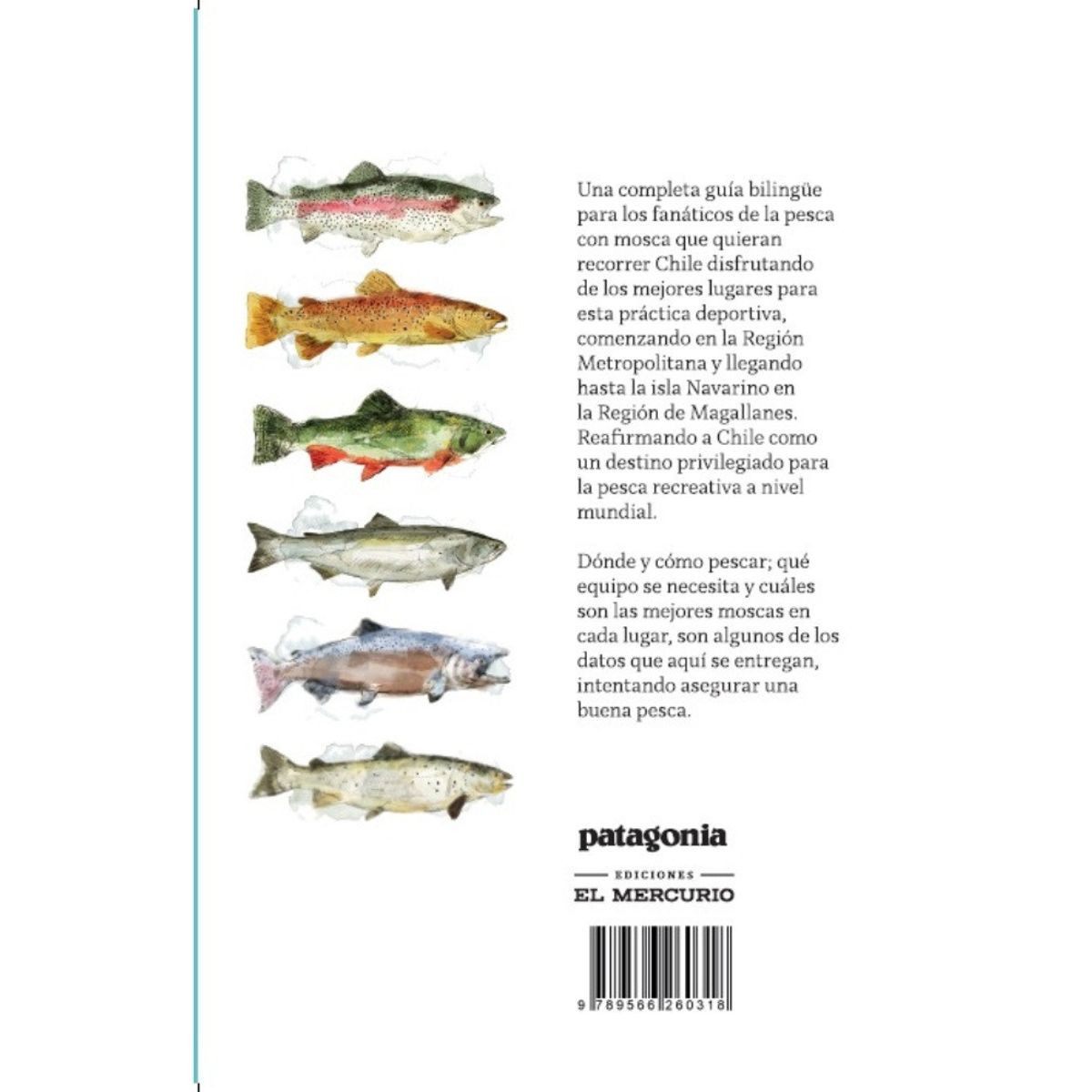 EL MERCURIO - Libro LOS MEJORES LUGARES PARA PESCAR CON MOSCA EN CHILE