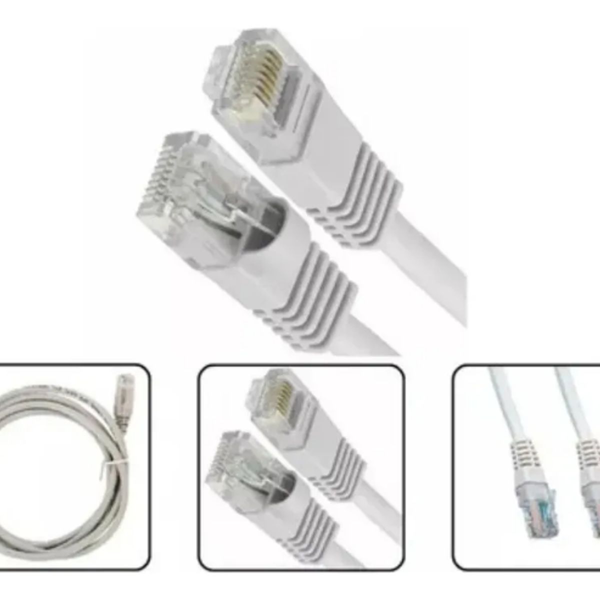 GENERICO - Cable Internet Rj45 Cftv Cat Cable De Red 30 Metros