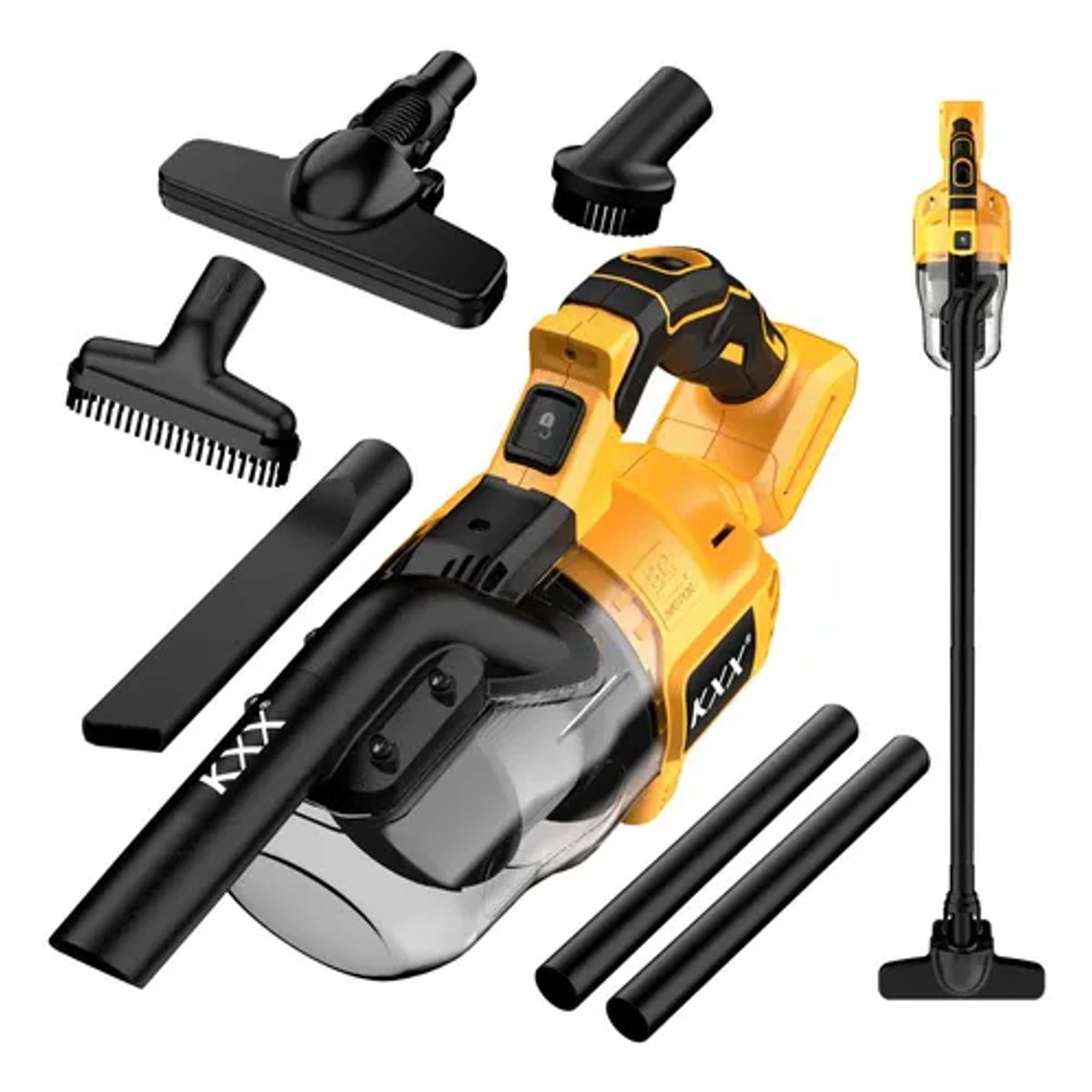 MOVI - ASPIRADORA ELECTRICA INHALABRICA 5 EN 1 CON BATERIA Y FILTRO DE HEPA