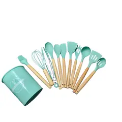 GENERICO - Set de Utensilios 12 Piezas - Menta