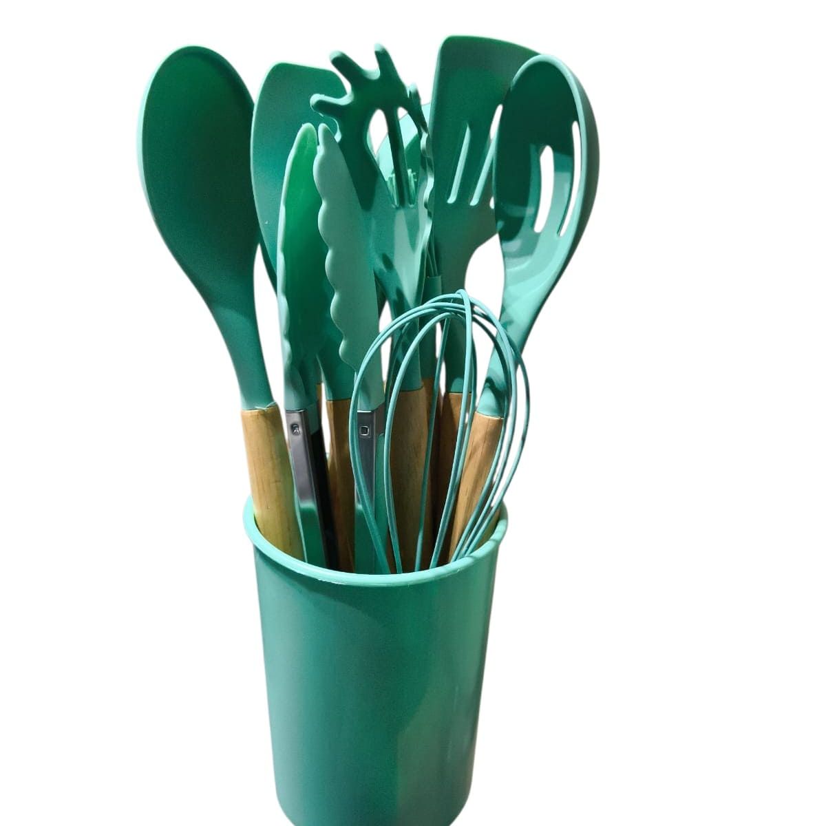GENERICO - Set de Utensilios 12 Piezas - Menta