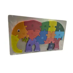 GENERICO - Puzzle - Rompecabezas 3d Madera 14 Piezas