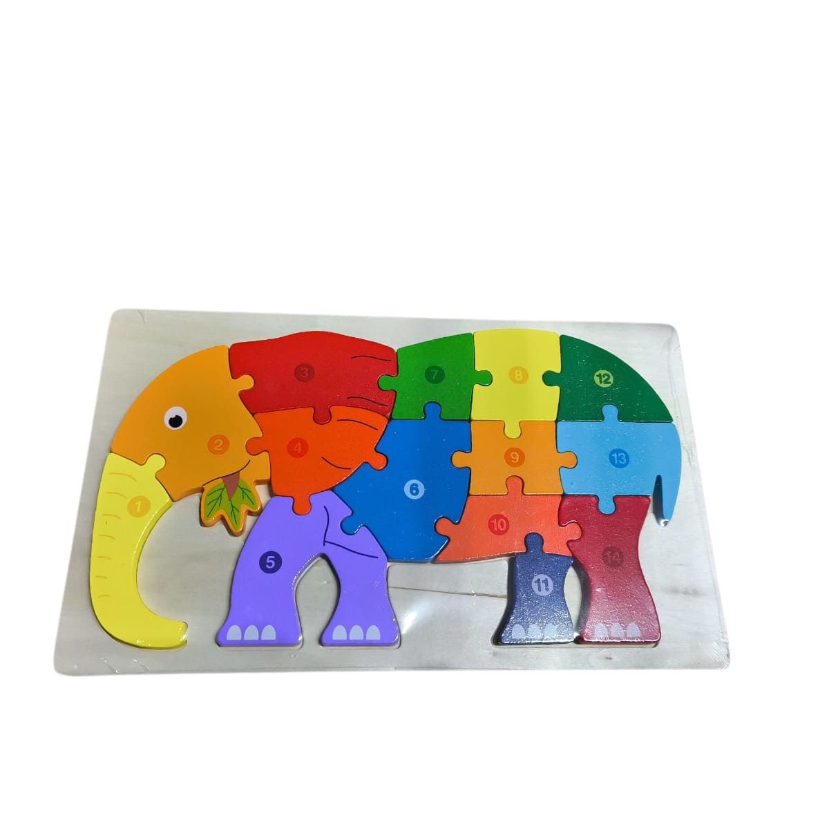 GENERICO - Puzzle - Rompecabezas 3d Madera 14 Piezas