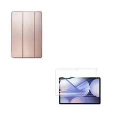 JOIGO - Funda Smart Cover Para Tablet Samsung A11 Plus Con Lamina Gold Rose