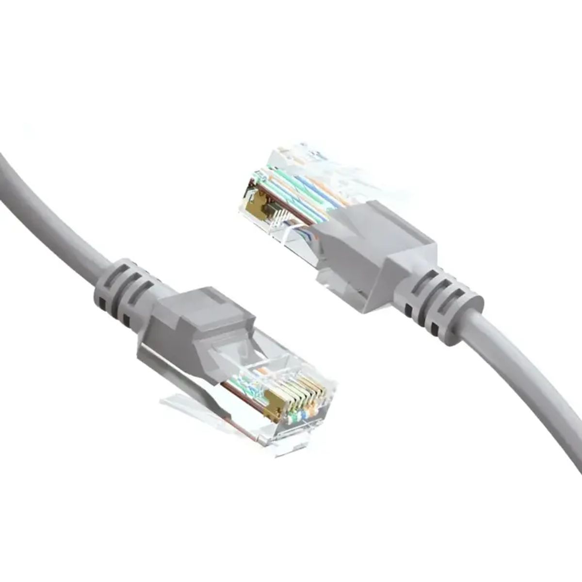 OEM - Cable de Red Patch Cord Cat6 40Mts CCA RJ-45 100Ohm Gris