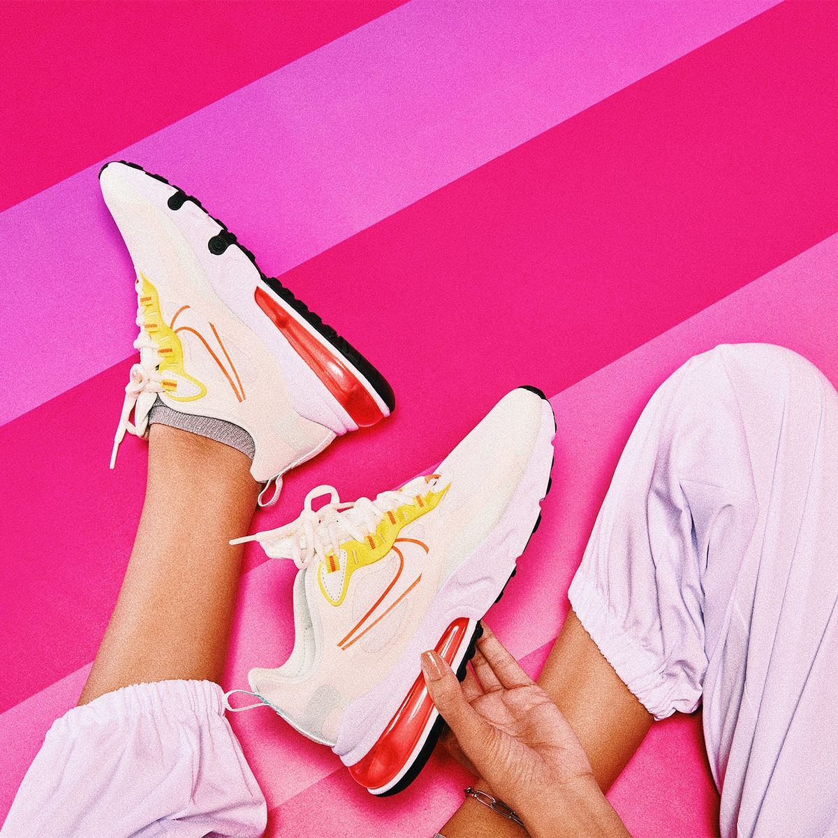 NIKE - Air Max 270 React Zapatilla Urbana Mujer