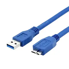 OEM - Cable USB 3.0 Macho a Micro USB 3.0, 1,8Mts Azul