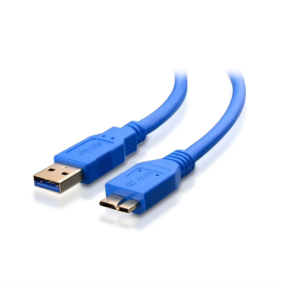 OEM - Cable USB 3.0 Macho a Micro USB 3.0, 1,8Mts Azul